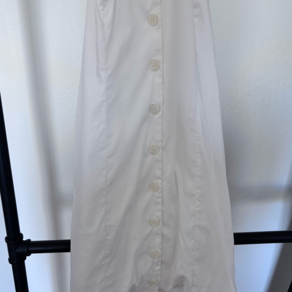 SNDYS Backless White Shirt Dress - Picture 8 of 9